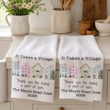 Load image into Gallery viewer, Personalized Thank You Neighbor Kitchen Towel Custom Gift
