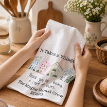 Load image into Gallery viewer, Personalized Thank You Neighbor Kitchen Towel Custom Gift
