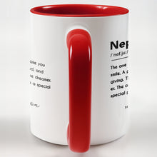 Load image into Gallery viewer, Personalized Custom Accent Mug for Nephew Birthday Gift
