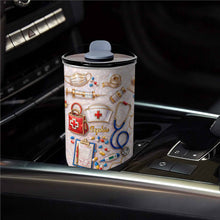 Load image into Gallery viewer, Personalized Nurse Tumbler with Stethoscope Custom 10oz Gift
