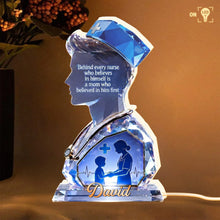 Load image into Gallery viewer, Personalized Acrylic LED Light Box Custom Name Gift for Nurses
