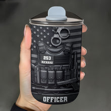 Load image into Gallery viewer, Personalized 10oz Stainless Steel Tumbler American Flag Gift for Dad
