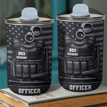 Load image into Gallery viewer, Personalized 10oz Stainless Steel Tumbler American Flag Gift for Dad
