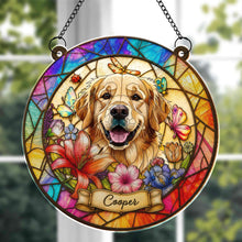 Load image into Gallery viewer, Personalized Custom Dog Suncatcher Gift for Pet Lovers
