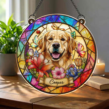Load image into Gallery viewer, Personalized Custom Dog Suncatcher Gift for Pet Lovers
