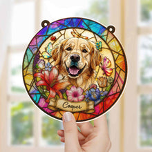 Load image into Gallery viewer, Personalized Custom Dog Suncatcher Gift for Pet Lovers
