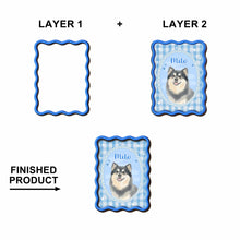 Load image into Gallery viewer, Personalized Car Visor Clip Custom Dog Photo Gift for Pet Lovers
