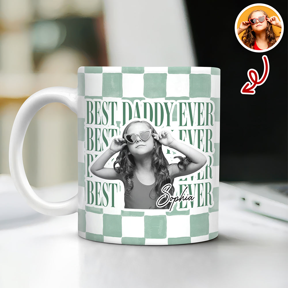 Personalized Vintage Photo Mug Custom Gift for Parents