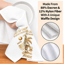 Load image into Gallery viewer, Personalized Funny Retirement Kitchen Towel Gift for Him
