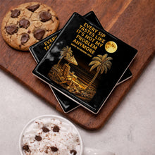 Load image into Gallery viewer, Personalized Ceramic Coaster Custom Name Funny Retirement Gift
