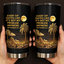 Load image into Gallery viewer, Personalized 20oz Stainless Steel Tumbler Custom Retirement Gift for Dad
