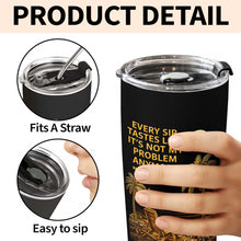 Load image into Gallery viewer, Personalized 20oz Stainless Steel Tumbler Custom Retirement Gift for Dad
