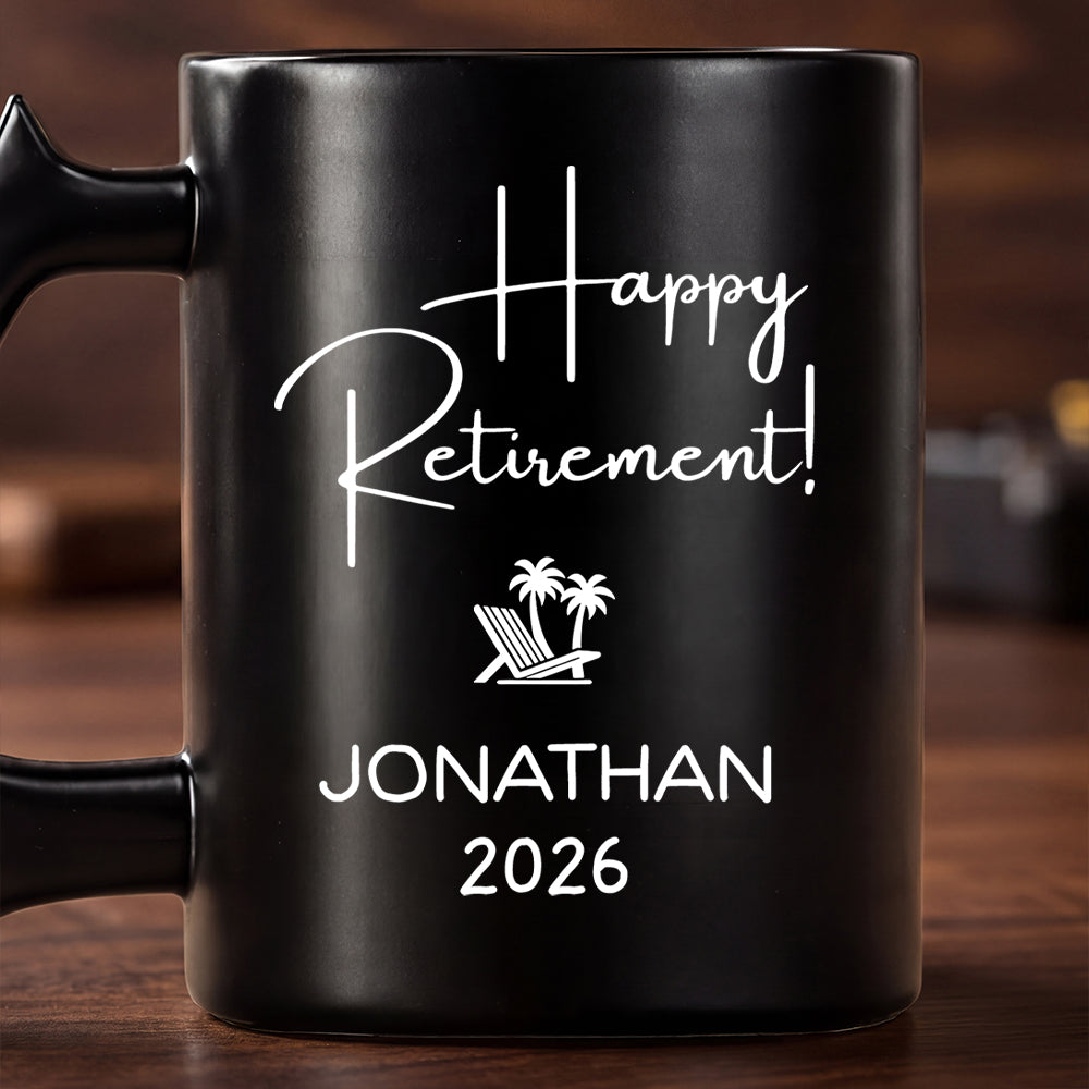 Personalized Wrench Handle Coffee Mug Custom Gift for Dad