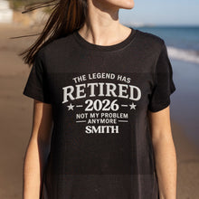 Load image into Gallery viewer, Personalized Funny Retirement T-Shirt Hoodie Custom Design for Dad
