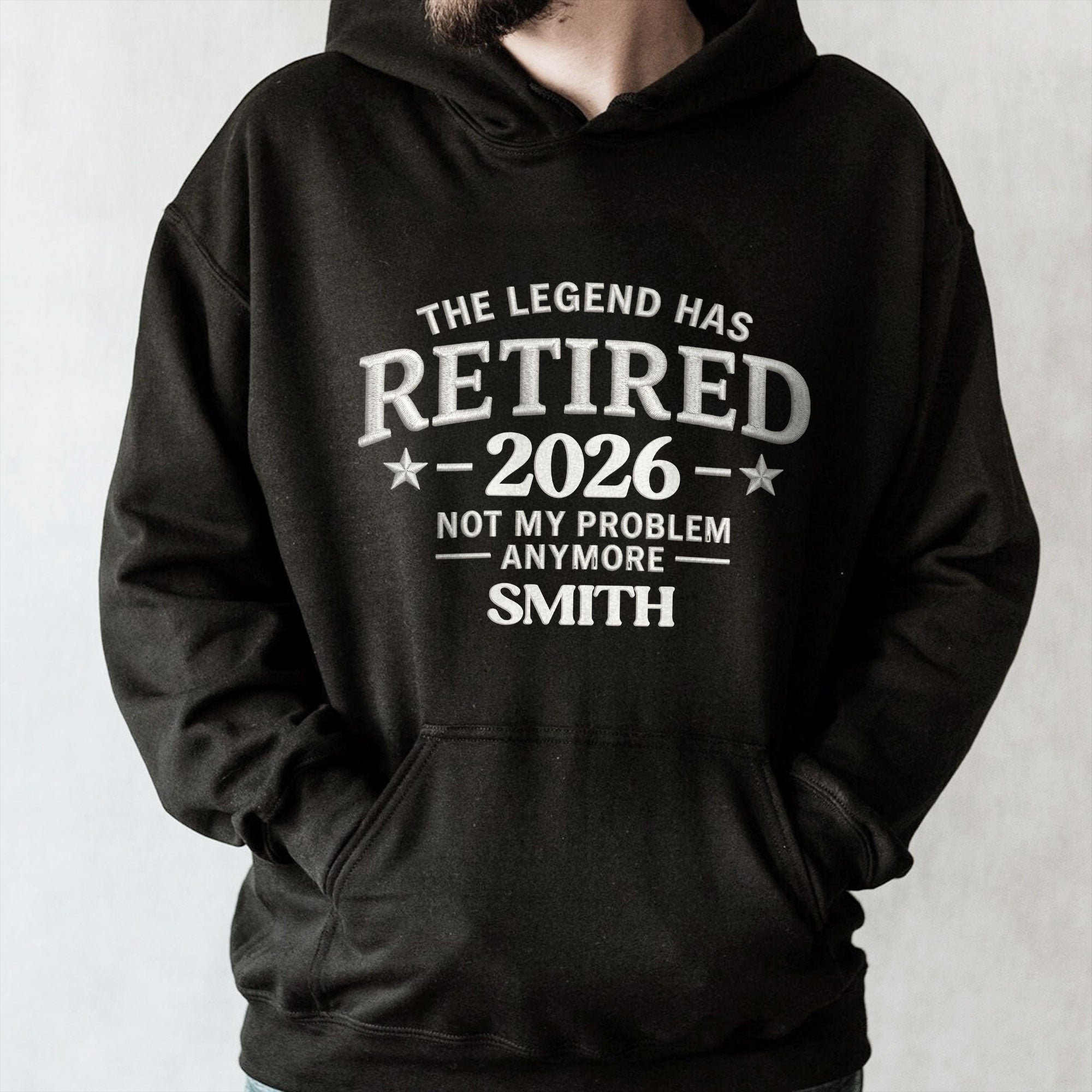 Personalized Funny Retirement T-Shirt Hoodie Custom Design for Dad