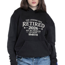 Load image into Gallery viewer, Personalized Funny Retirement T-Shirt Hoodie Custom Design for Dad
