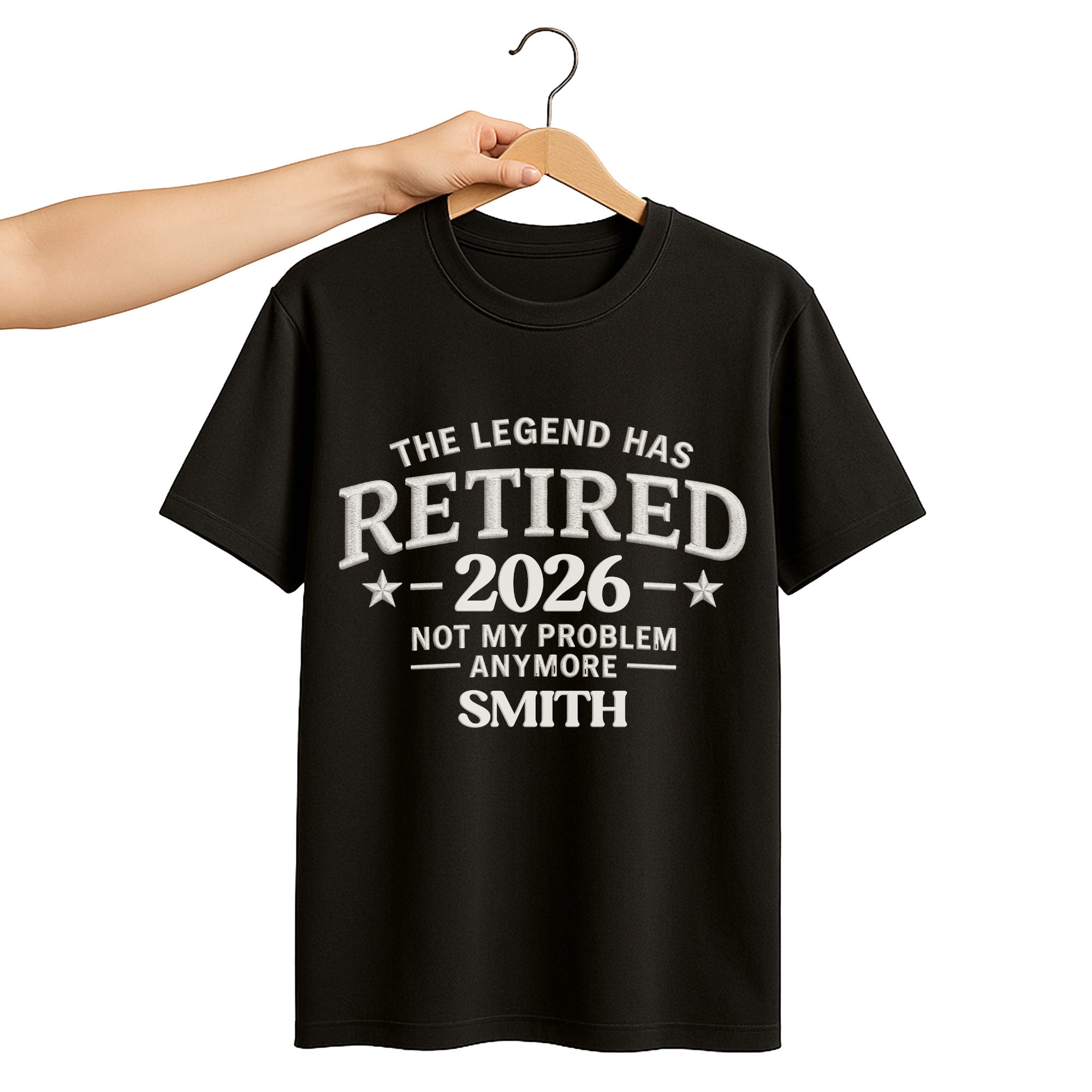 Personalized Funny Retirement T-Shirt Hoodie Custom Design for Dad