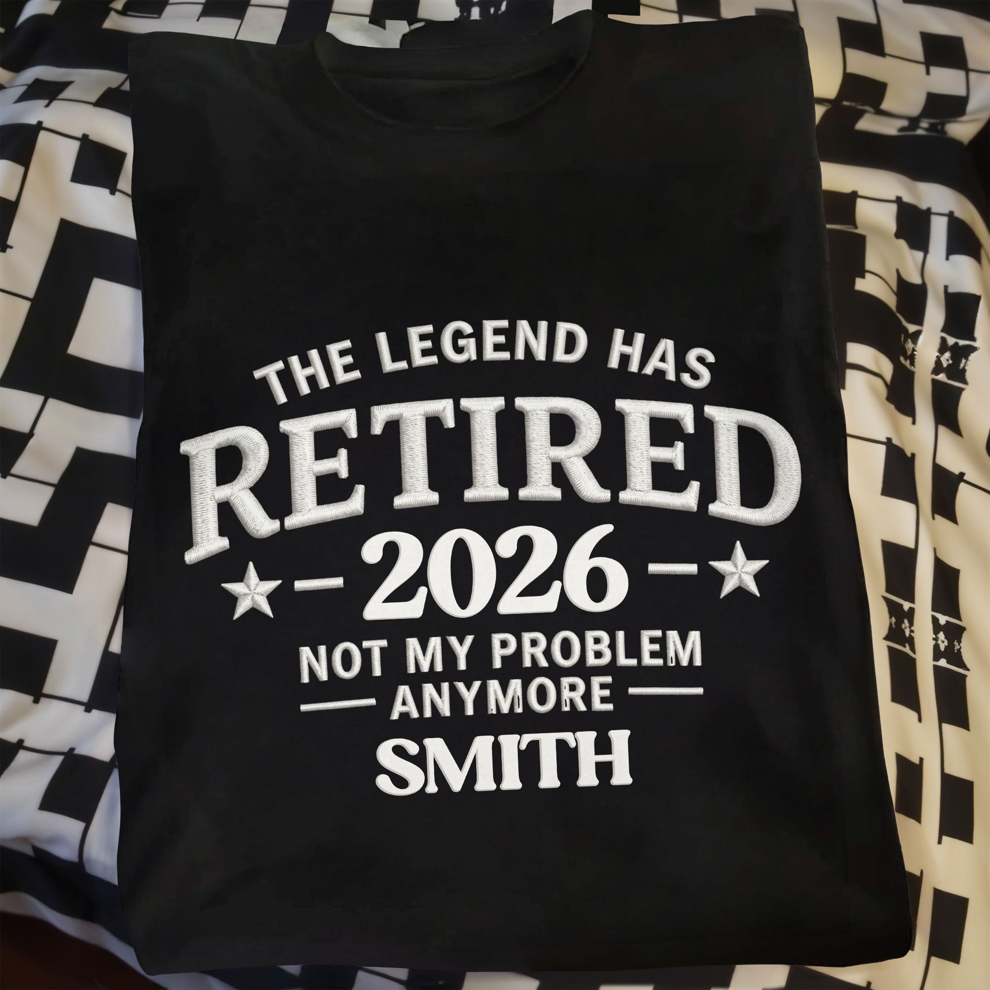 Personalized Funny Retirement T-Shirt Hoodie Custom Design for Dad
