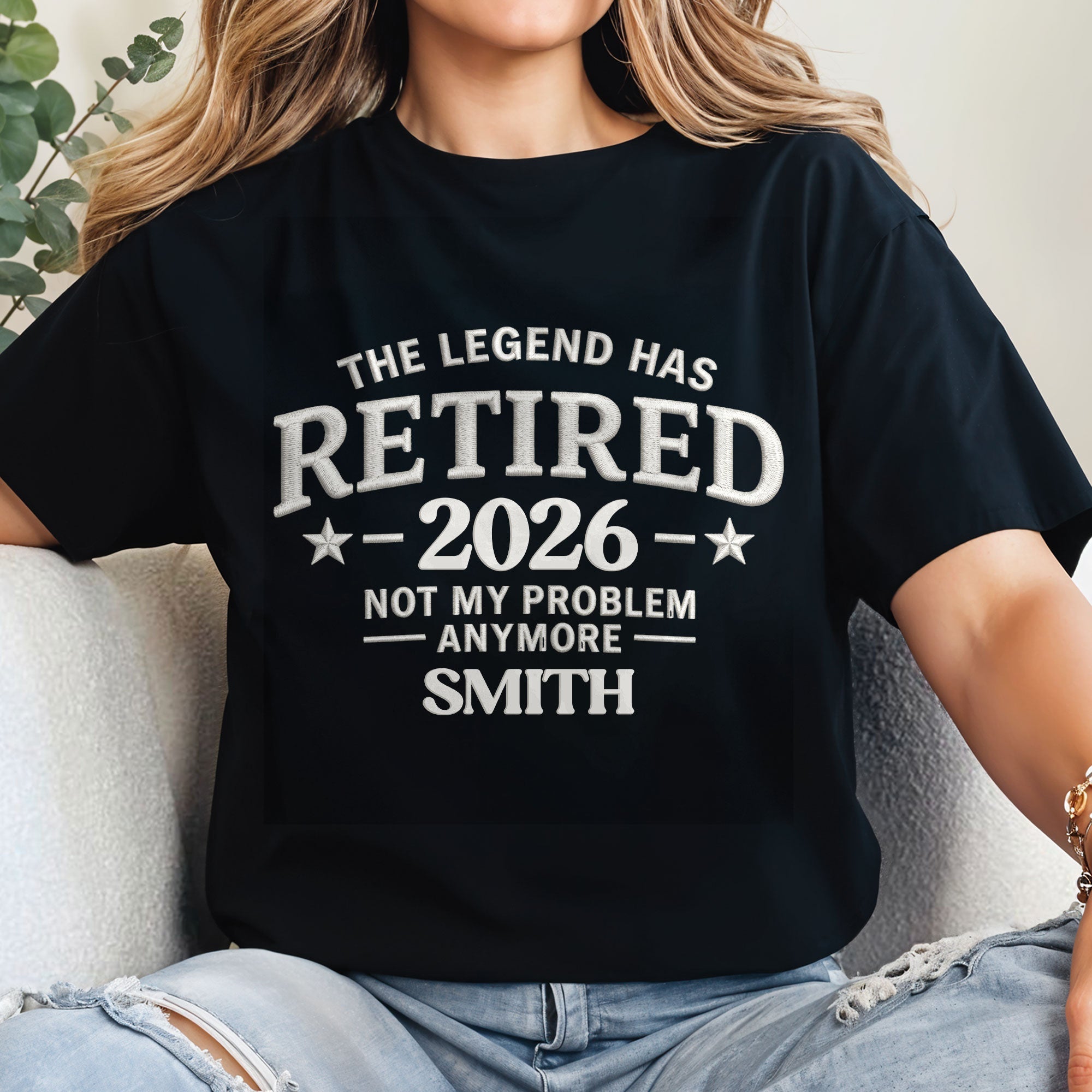 Personalized Funny Retirement T-Shirt Hoodie Custom Design for Dad