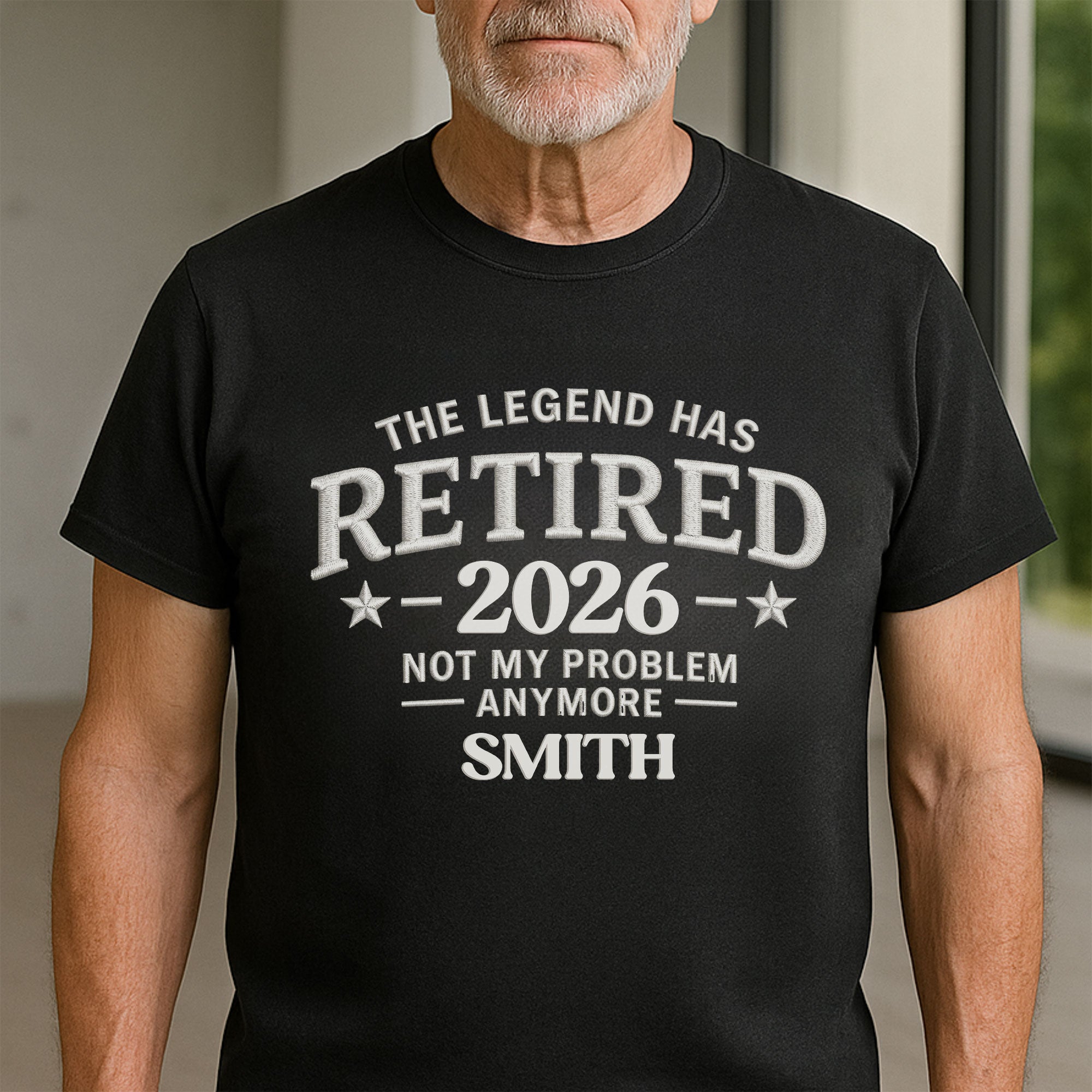 Personalized Funny Retirement T-Shirt Hoodie Custom Design for Dad