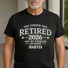 Load image into Gallery viewer, Personalized Funny Retirement T-Shirt Hoodie Custom Design for Dad
