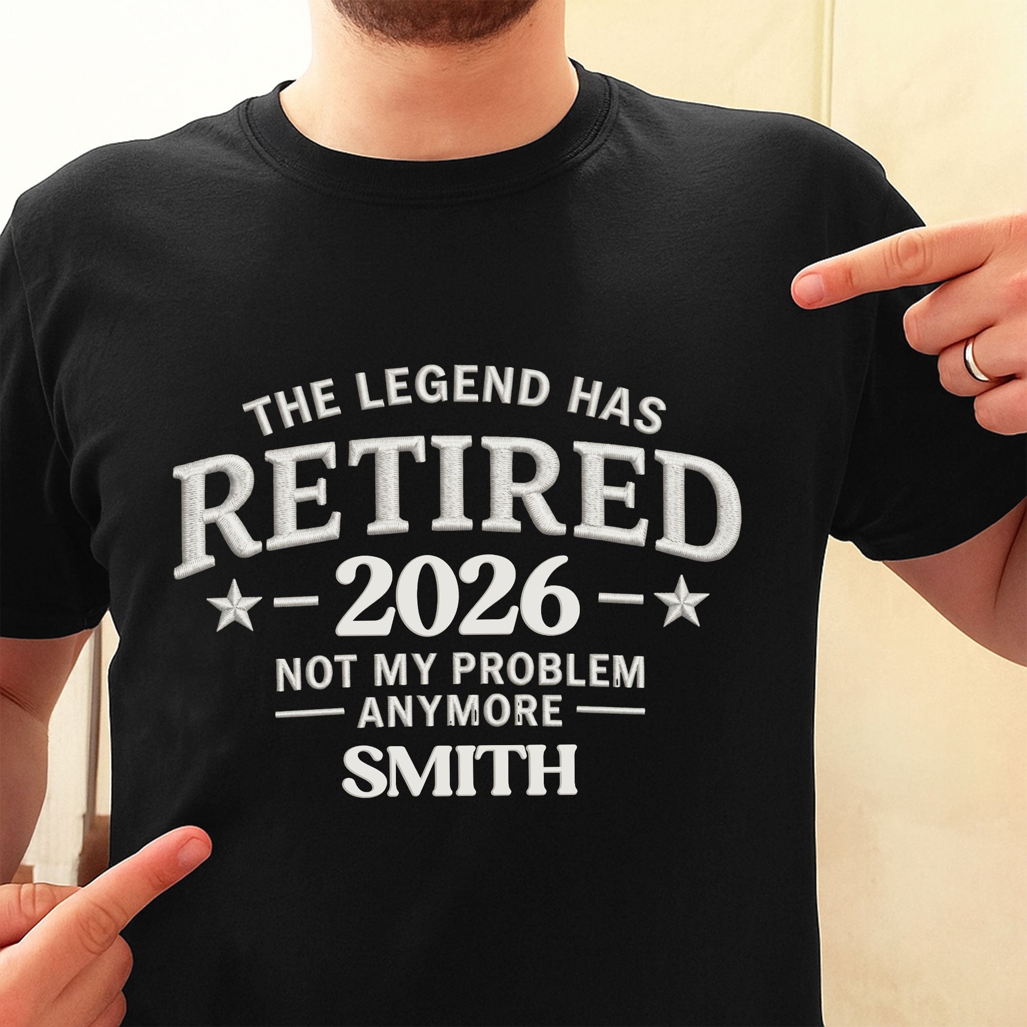 Personalized Funny Retirement T-Shirt Hoodie Custom Design for Dad
