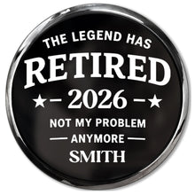 Load image into Gallery viewer, Personalized Engraved Wooden Watch Retirement Gift for Dad
