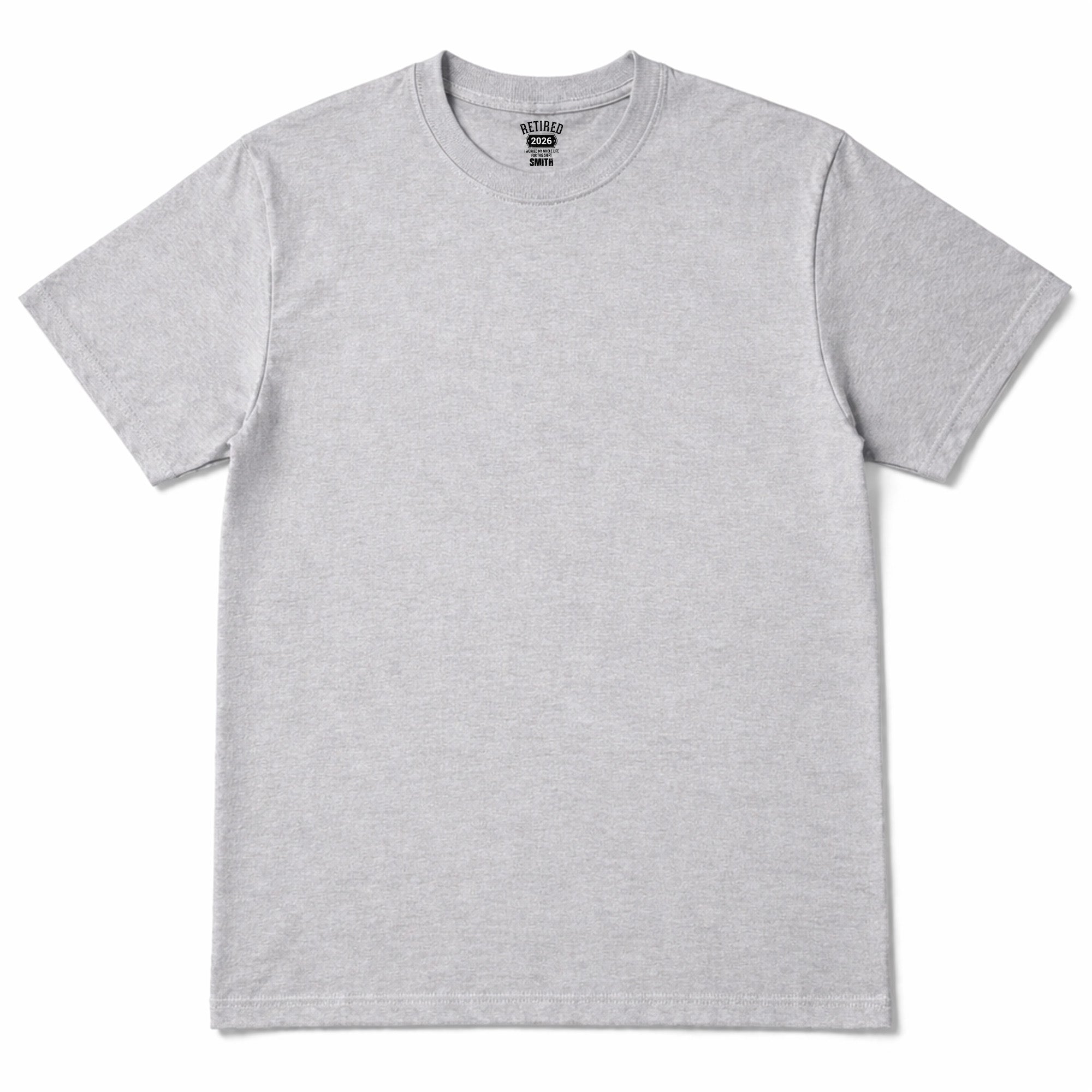 Personalized Retirement T-Shirt Custom Year Gift for Dad