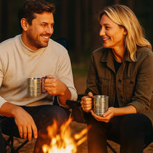 Load image into Gallery viewer, Personalized Stainless Steel Carabiner Mug Gift for Son-in-Law
