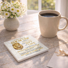 Load image into Gallery viewer, Personalized Ceramic Coaster Custom Gift for Son-in-Law
