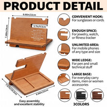 Load image into Gallery viewer, Personalized Wooden Phone Docking Station Gift for Son-in-Law
