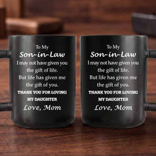 Load image into Gallery viewer, Personalized Wrench Handle Coffee Mug Custom Gift for Son-In-Law
