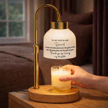 Load image into Gallery viewer, Personalized Candle Warmer Lamp Custom Name Gift for Son-in-Law
