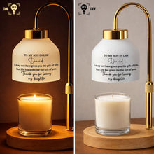 Load image into Gallery viewer, Personalized Candle Warmer Lamp Custom Name Gift for Son-in-Law
