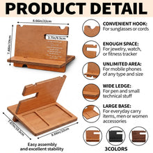 Load image into Gallery viewer, Personalized Wood Phone Docking Station Gift for Son-in-Law
