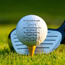 Load image into Gallery viewer, Personalized Custom Golf Ball Double-Sided Gift for Son-in-Law
