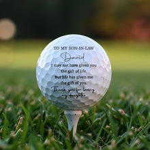 Load image into Gallery viewer, Personalized Custom Golf Ball Double-Sided Gift for Son-in-Law
