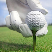 Load image into Gallery viewer, Personalized Custom Golf Ball Double-Sided Gift for Son-in-Law
