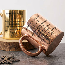Load image into Gallery viewer, Personalized Metallic Mug Custom Gift for Son-in-Law Birthday Christmas

