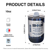 Load image into Gallery viewer, Personalized 10oz Tumbler Custom Gift for Son-in-Law
