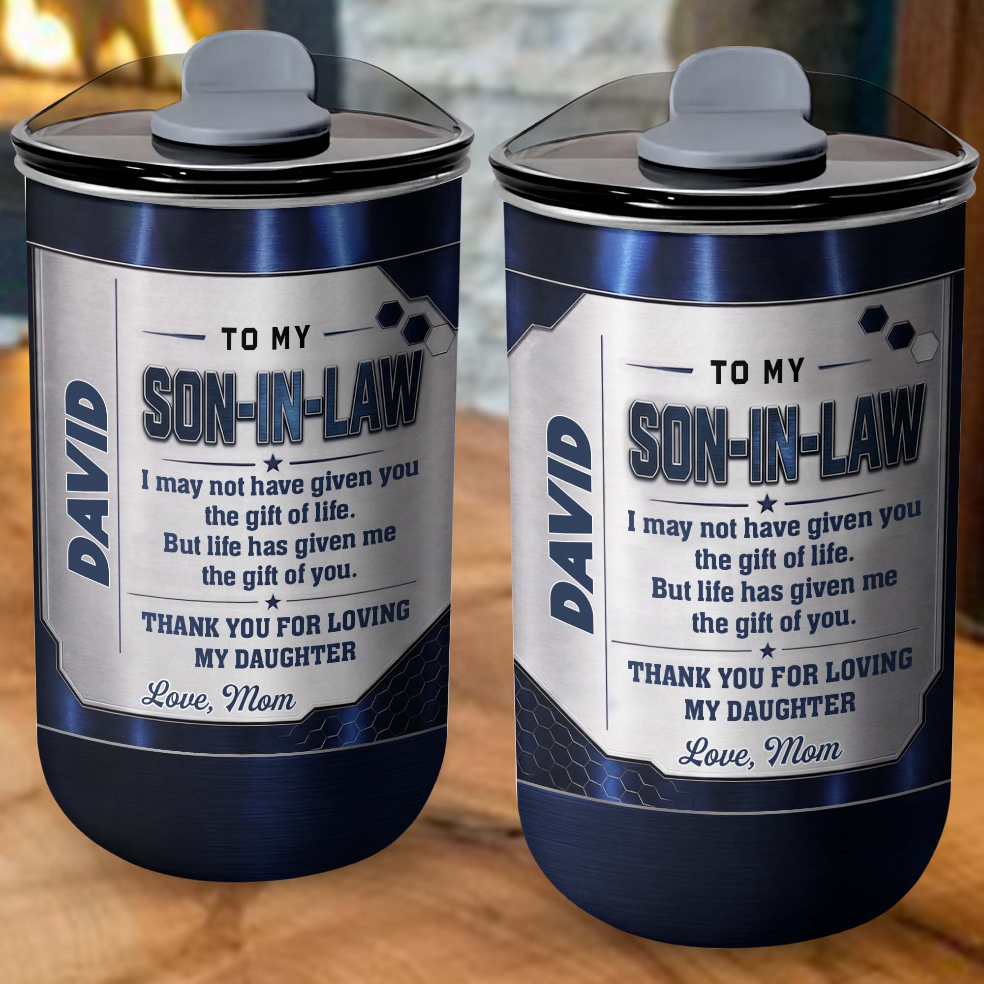 Personalized 10oz Tumbler Custom Gift for Son-in-Law
