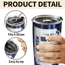 Load image into Gallery viewer, Personalized Custom 20oz Tumbler Gift for Son-in-Law
