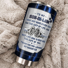 Load image into Gallery viewer, Personalized 20oz Stainless Steel Tumbler Custom Gift for Son-in-Law
