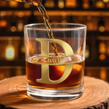 Load image into Gallery viewer, Personalized Custom Whiskey Glass Gift for Son-in-Law
