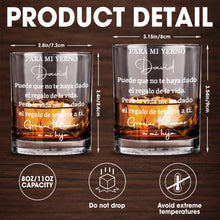Load image into Gallery viewer, Personalized Whiskey Glass Custom Name Gift for Son-in-Law
