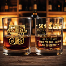 Load image into Gallery viewer, Personalized Whiskey Glass Custom Name Monogram Gift for Dad
