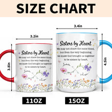 Load image into Gallery viewer, Personalized Sister Mug with Birth Month Flowers Custom Gift
