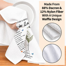 Load image into Gallery viewer, Personalized Kitchen Towel Custom Recipe for Sister-in-Law Gift

