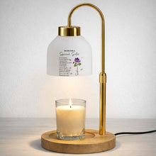 Load image into Gallery viewer, Personalized Candle Warmer Lamp with Custom Design for Sister
