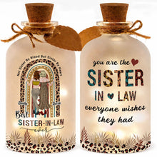 Load image into Gallery viewer, Personalized Short Bottle Light for Sister-in-Law Cute Gift
